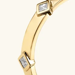 Rings<Mejuri Angled Diamond Station Ring