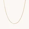 Necklaces<Mejuri Baby Box Chain Necklace