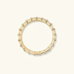 Rings<Mejuri Baguette Diamond Eternity Band