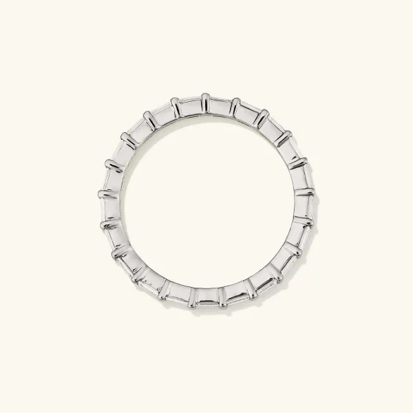 Rings<Mejuri Baguette Diamond Eternity Band
