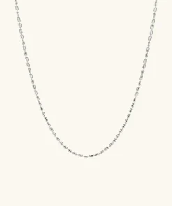 Necklaces<Mejuri Barrel Link Chain Necklace
