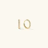 Earrings<Mejuri Beaded Huggie Hoops