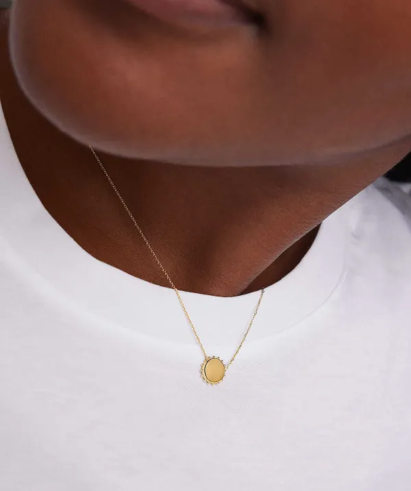 Necklaces<Mejuri Beaded Pendant Necklace