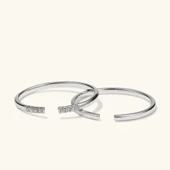 Rings<Mejuri Beam Open Ring Stacker Set