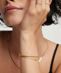Bracelets<Mejuri Bezel Lab Grown Diamond Bracelet