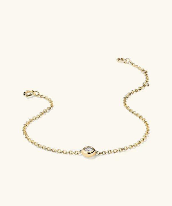 Bracelets<Mejuri Bezel Lab Grown Diamond Bracelet