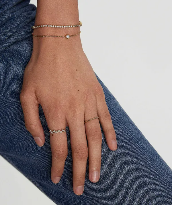Bracelets<Mejuri Bezel Lab Grown Diamond Bracelet