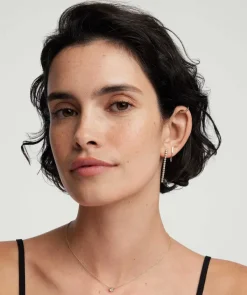 Earrings<Mejuri Bezel Lab Grown Diamond Long Tennis Earrings