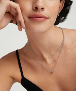Necklaces<Mejuri Bezel Lab Grown Diamond Necklace 0.5 Ct
