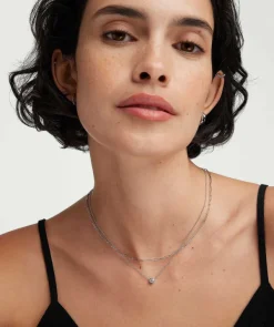 Necklaces<Mejuri Bezel Lab Grown Diamond Necklace 0.25 Ct