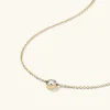 Necklaces<Mejuri Bezel Lab Grown Diamond Necklace 0.5 Ct