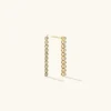 Earrings<Mejuri Bezel Lab Grown Diamond Tennis Earrings