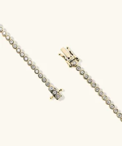 Bracelets<Mejuri Bezel Lab Grown Diamond Tennis Bracelet