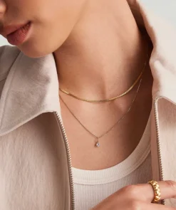 Necklaces<Mejuri Birthstone Charm
