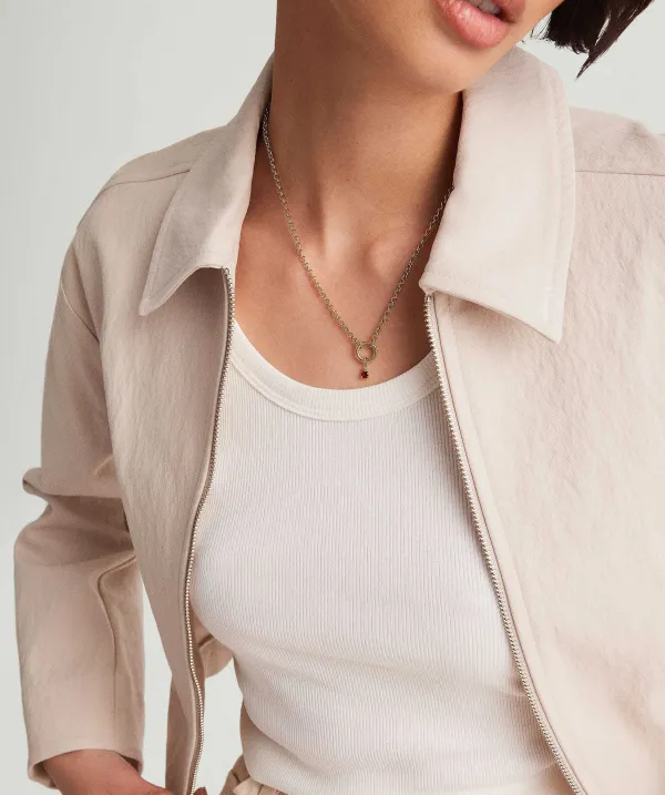 Necklaces<Mejuri Birthstone Charm
