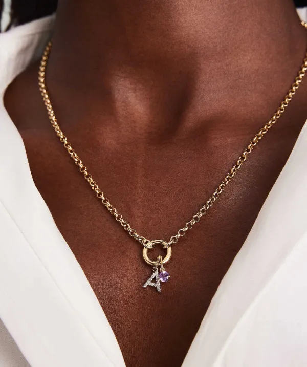 Necklaces<Mejuri Birthstone Charm