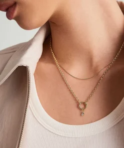Necklaces<Mejuri Birthstone Charm