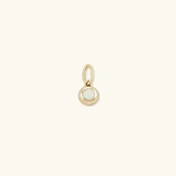 Necklaces<Mejuri Birthstone Sphere Charm