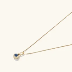 Necklaces<Mejuri Birthstone Sphere Charm