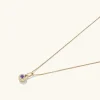 Necklaces<Mejuri Birthstone Sphere Charm