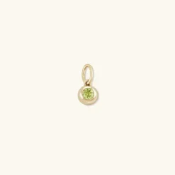 Necklaces<Mejuri Birthstone Sphere Charm