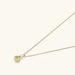 Necklaces<Mejuri Birthstone Sphere Charm