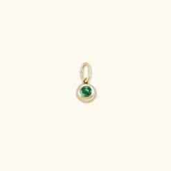 Necklaces<Mejuri Birthstone Sphere Charm