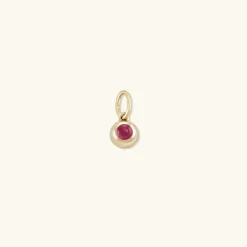 Necklaces<Mejuri Birthstone Sphere Charm