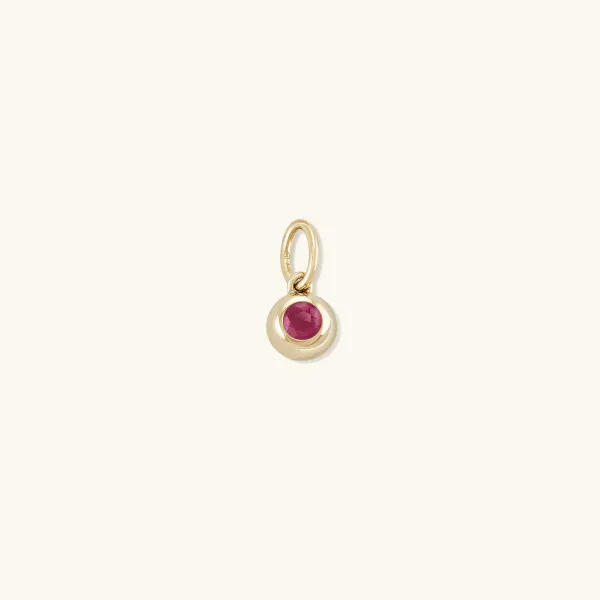Necklaces<Mejuri Birthstone Sphere Charm
