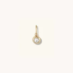 Necklaces<Mejuri Birthstone Sphere Charm