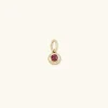 Necklaces<Mejuri Birthstone Sphere Charm