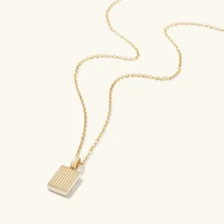 Necklaces<Mejuri Black Onyx Pendant Necklace