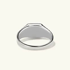 Rings<Mejuri Black Onyx Square Signet Ring