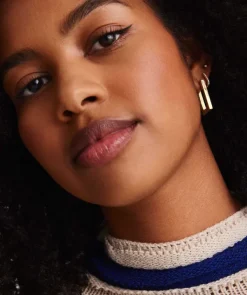 Earrings<Mejuri Block Large Hoops