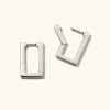 Earrings<Mejuri Block Medium Hoops
