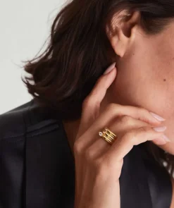 Rings<Mejuri Boa Gemstone Coil Ring