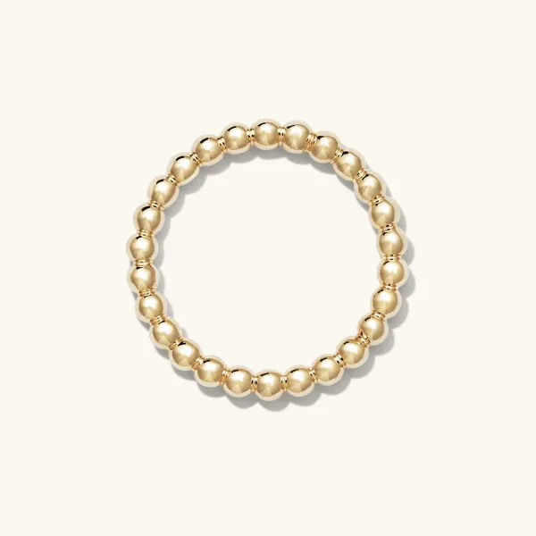 Rings<Mejuri Bold Beaded Ring