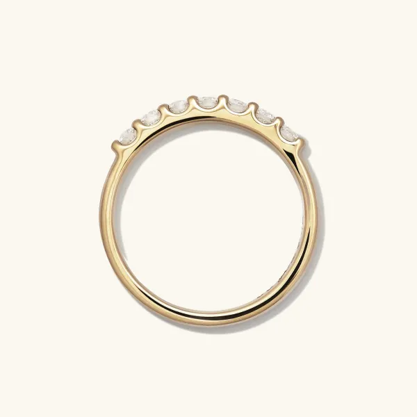 Rings<Mejuri Bold Diamond Half Eternity Ring