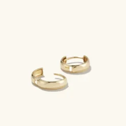 Earrings<Mejuri Bold Huggie Hoops