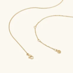 Necklaces<Mejuri Bold Letter Pendant Necklace