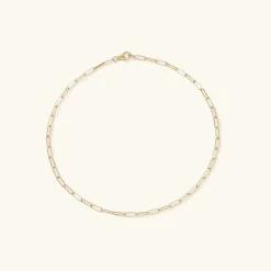 Bracelets<Mejuri Boyfriend Bold Chain Anklet