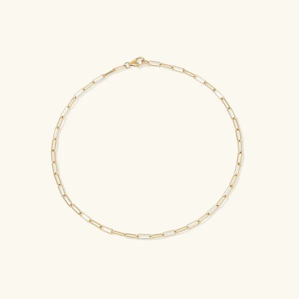 Bracelets<Mejuri Boyfriend Bold Chain Anklet