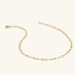 Bracelets<Mejuri Boyfriend Bold Chain Anklet