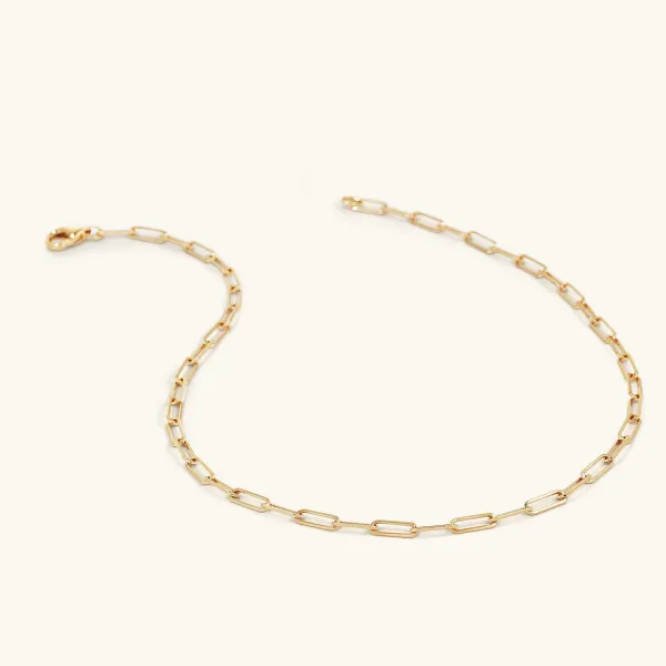 Bracelets<Mejuri Boyfriend Bold Chain Anklet