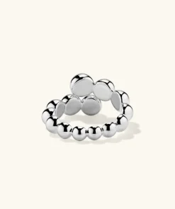 Rings<Mejuri Bubble Sphere Bypass Ring