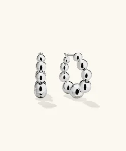 Earrings<Mejuri Bubble Sphere Hoops