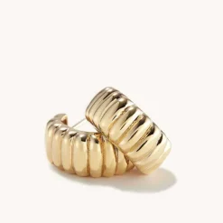 Earrings<Mejuri Charlotte Bold Hoops