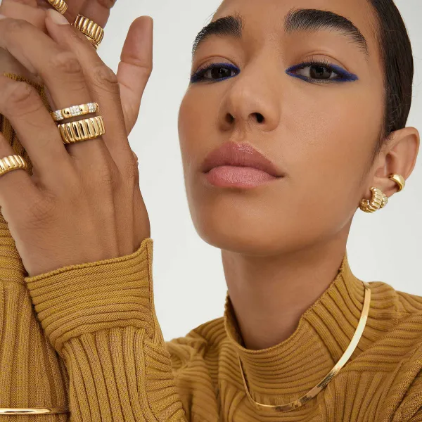 Rings<Mejuri Charlotte Bold Ring