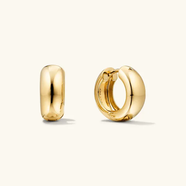 Earrings<Mejuri Chunky Medium Hoops