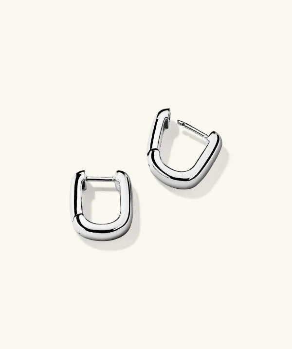 Earrings<Mejuri Chunky Medium U Hoops